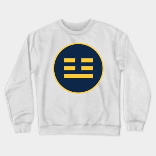 I Ching Thunder Trigram ( Zhen ) Crewneck Sweatshirt